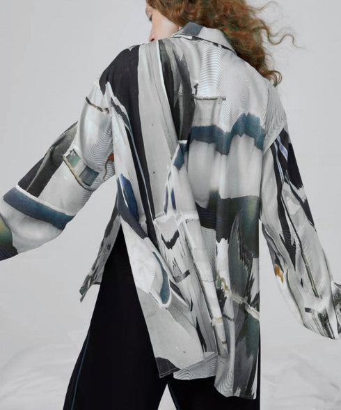 Flap Pocket Blouse